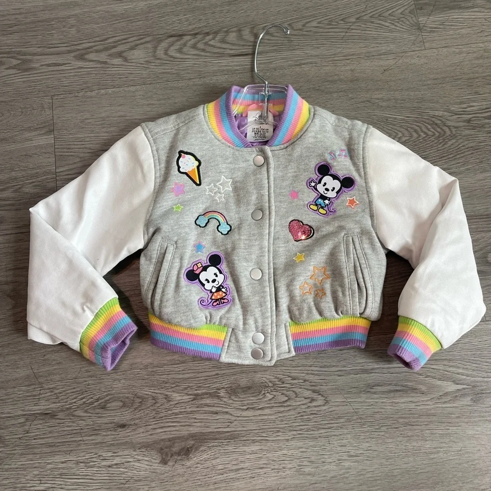 Disney Mickey and Minnie varsity jacket